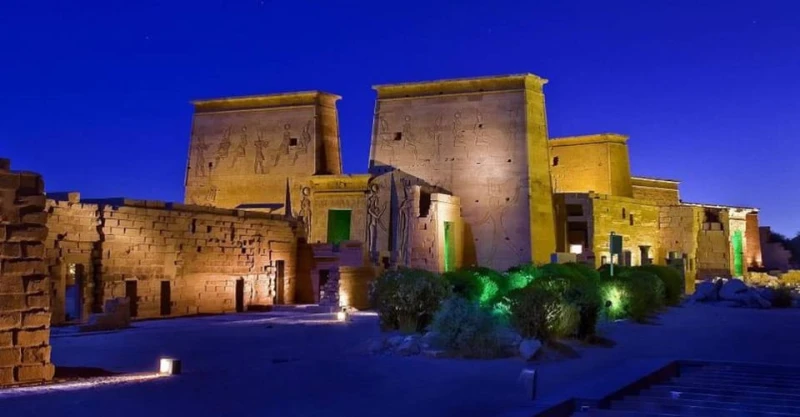 Espectáculo de Luz y Sonido en el Templo de Philae