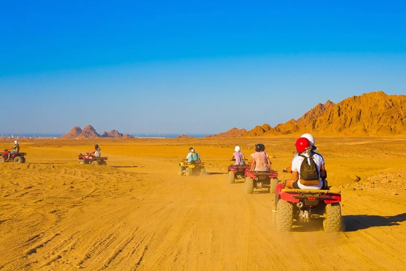 Safari en el Desierto de Sharm el-Sheij (Aventura en Quad o Camello)