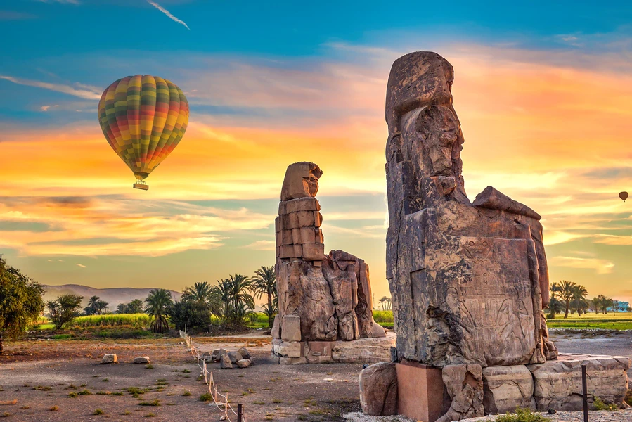 Paseo en Globo Aerostático en Luxor (Amanecer sobre la Ciudad Antigua)